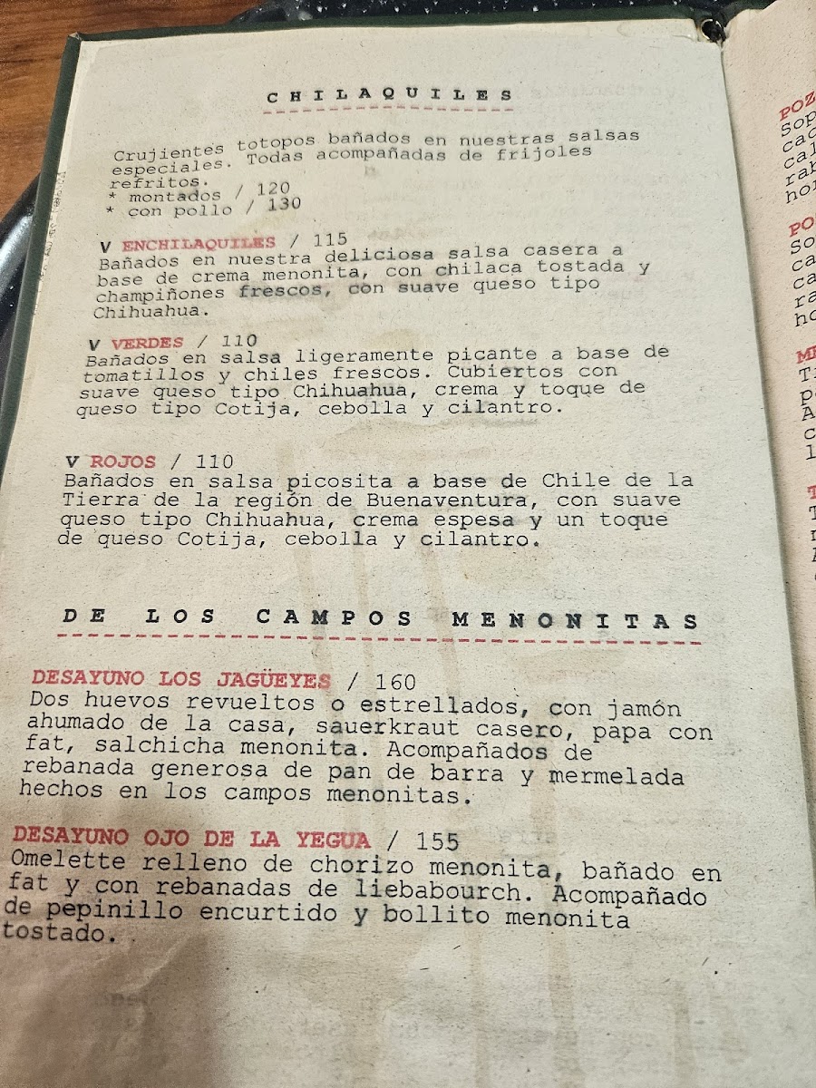 Rancho Viejo Menu - Image 3